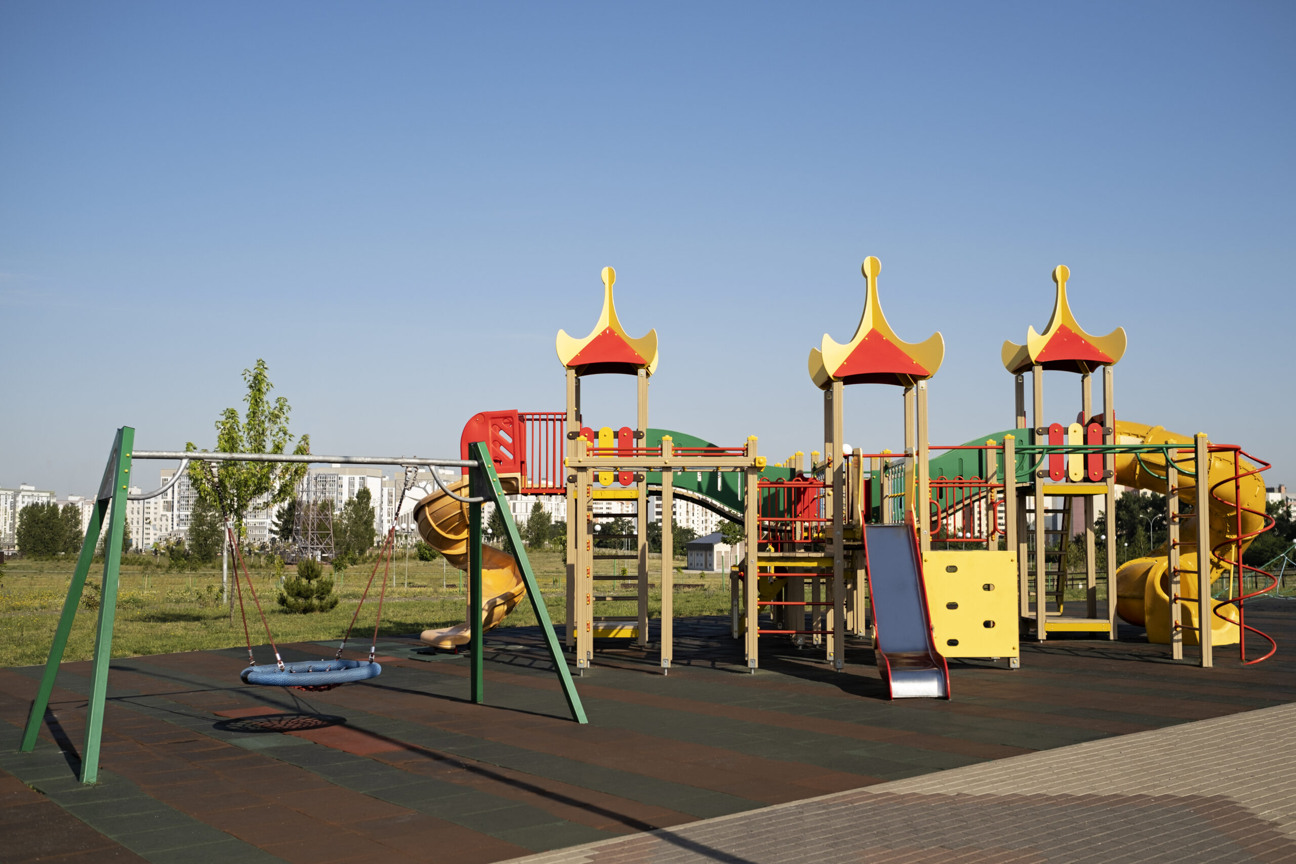 outdoors-colorful-children-playground-background